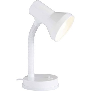 Brilliant Junior Tischlampe Energiesparlampe, Glühlampe E27 40W Weiß
