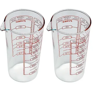 Messbecher & Rührschüssel hohe Form 0,5 L (Packung mit 2)