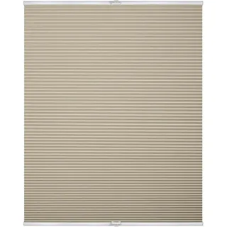 Lichtblick Thermo-Plissee Klemmfix 85 x 130 cm Creme