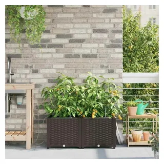 vidaXL Gartenpflanzer 80 x 40 x 37,5 cm Braun