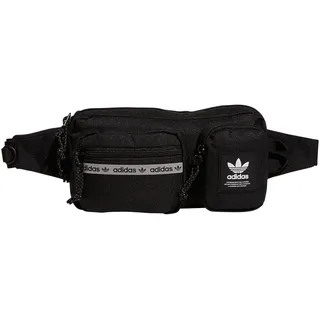 adidas Originals Unisex Originals Rectangle Crossbody Bag Umhängetasche, Schwarz/Weiß - Einheitsgröße