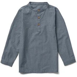 Tchibo - Kinderhemd - Jungen - Gr. 98/104 - weiß/gestreift