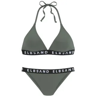 ELBSAND Balconette-Bikini Damen Oliv 42 Cup C/D