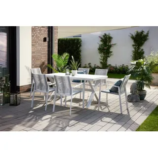 Primaster Santorini Set 6-tlg. Grau/Weiß