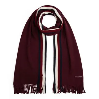 TOMMY HILFIGER Schal TH RWB Rachelle Scarf Deep Burgundy