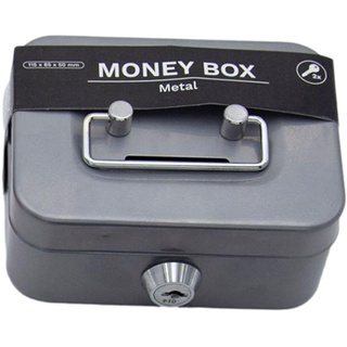 Kleine Geldkassette Mit Schlüssel | Niedlich Geldbox | Abschließbar Kasse Mit 2 Schlüsseln | Geeignet Als Spardose | Safe T-resor/Trinkgeldkasse | Geldkasse Für Münzen & Scheine