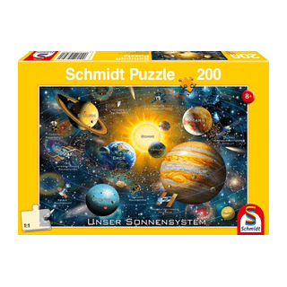 Puzzle - Unser Sonnensystem, 200 Teile