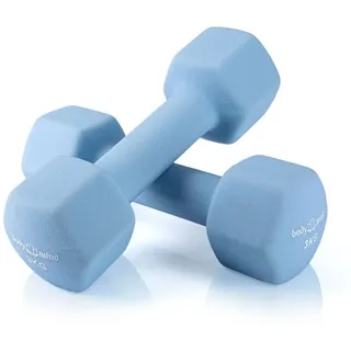 Body & Mind Hantel-Set Neopren Türkis 3 kg