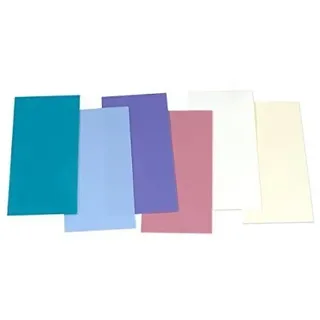 Wachsplatten/Verzierwachs Sortiment"Pastell" (6 Bögen / 175 x 80 x 0,5 mm) TOP QUALITÄT