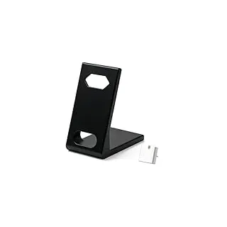 Halterung für Fritz! Repeater 2400/1200 AX - Ständer für AVM Fritz! Repeater 1750E, Tischständer für WLAN Verstärker, Standhalter, Desktop Holder, Kabelmanagement für Büro Home Office (Schwarz)