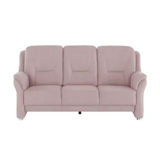 Kollektion Kraft Sofa 3-sitzig aus Mikrofaser Wilma ¦ rosa/pink ¦ Maße (cm): B: 198 H: 97 T: 89