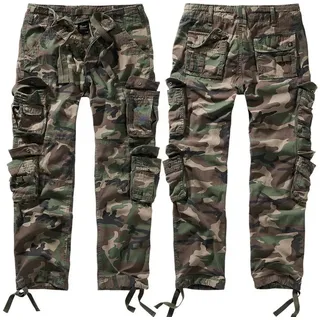 Brandit Textil Pure Slim Hosen Woodland 2XL