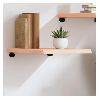 vidaXL Wandregal 40 x 50 x 4 cm Eiche Unbehandelt