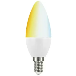 Müller-Licht Tint LED-Lampe  (E14, Dimmbar, Warmweiß, 470 lm, 6 W)