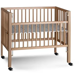 tiSsi MAXI Boxspring Beistellbett natur