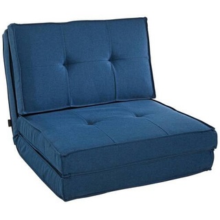 Mid.you Schlafsessel, Blau, Textil, 70x61x80 cm, Liegefunktion, Wohnzimmer, Sessel, Schlafsessel