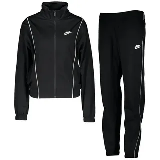 Nike Sportswear Sportanzug Essential Freizeitanzug Damen Beige schwarz