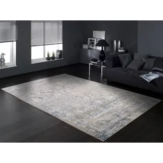 OCI DIE TEPPICHMARKE BESTSELLER TADI Webteppich 67 x 130 cm Blau/Grau