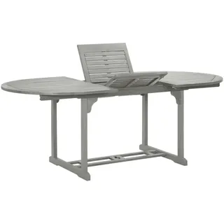 deluke Garten-Esstisch VEGO 200 x 100 x 75 cm Grau