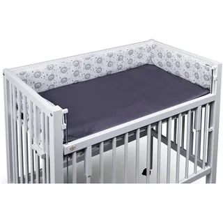 tiSsi Nestchen 90x50 cm / Universal Einlage für Stillbett, Tissi: Lion in grau 50 x 90cm | Gr.: onesize