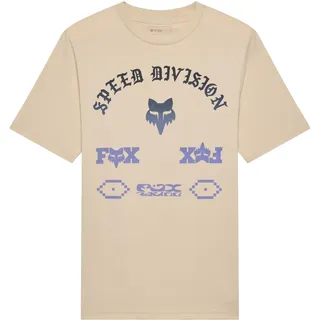 Fox Racing Youth Icon Kurzarm-T-Shirt, Hellbraun, Größe M - M