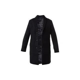 Tommy Hilfiger Herren Mantel blau unifarben, blau, Herbst/Winter 2023/2024