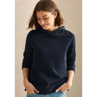 Cecil Basic Hoodie - Blau