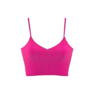 SUNSEEKER Crop-Bikini-Top Damen pink Gr.36 Cup C/D
