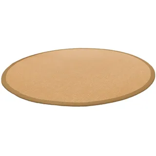 Astra Sisalteppich Sisal Premium Teppich ASTRA Manaus, Rund beige Rund | 160 cm x 160 cm