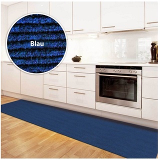 Küchenläufer »Blues, Teppich-Läufer, Läufer, Küche, verschiedene Größen & Farben«, Karat, rechteckig, Höhe: 8 mm, aus Nadelfilz blau 100 cm x 900 cm x 8 mm