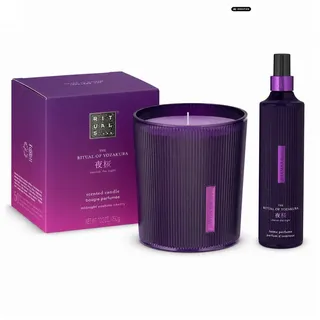 Rituals Duftkerze Rituals The Ritual of Yozakura Candle und Home Perfume Duo., Harmonisch abgestimmtes Yozakura Duft Duo für Zuhause weiß