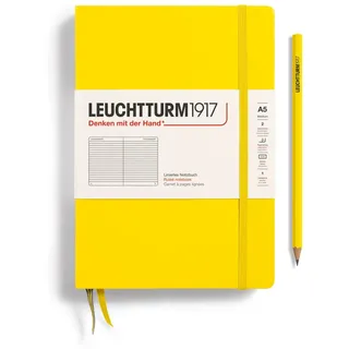 Leuchtturm LEUCHTTURM1917 344798 Notizbuch Medium (A5), Hardcover, liniert,