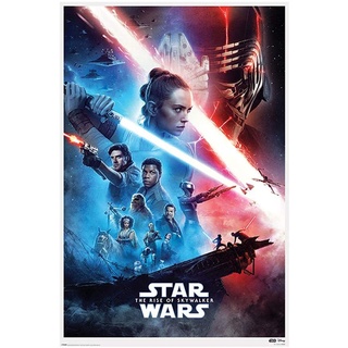 Star Wars Episode 9 Poster The Rise of Skywalker One Sheet, 61 x 91.5cm