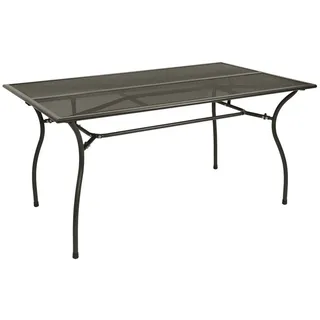 DEGAMO Gartentisch CLASSIC 150 x 90 x 73 cm anthrazit