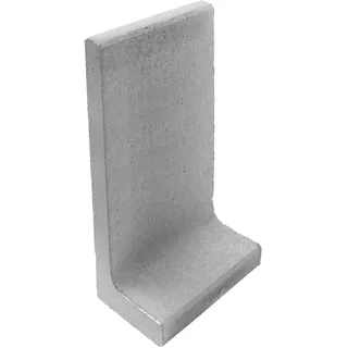 Diephaus L-Stein 100 x 40 cm 1 Stück Grau
