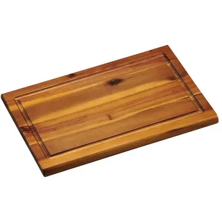 KESPER Tranchierbrett Akazie 1-tlg. 32 x 21 x 1,5 cm Braun