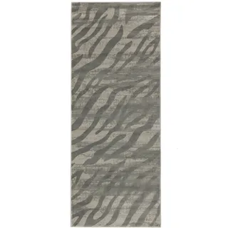 Zebra Antik Teppich - Hellgrau 80x200
