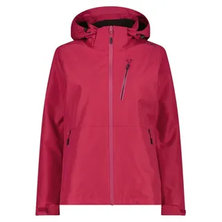CMP Woman Jacket Zip Hood Detachble Inn.Jacket Amaranto Pink 42