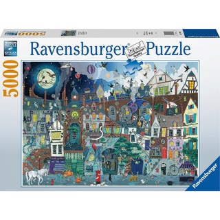 Ravensburger Puzzle Die fantastische Straße, 5000 Puzzleteile, Made in Germany; FSC® - schützt Wald - weltweit bunt