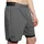 Vanish Woven 2in1 Shorts Herren Castlerock/Black XXL