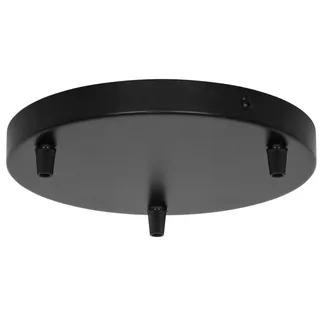 Nordlux Luana 3-flg. 22 cm schwarz Metall