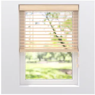 MY HOME Bambus-Jalousie 90 x 130 cm Beige