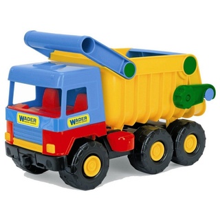 Wader Wozniak Spielzeug-LKW Dumper Truck Kipper mit arretierbarer Mulde, ca 38 cm, kippbare und feststellbare Kippmulde zum Öffnen bunt