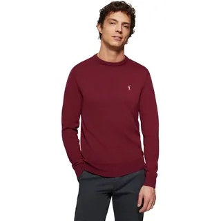 Polo Club Strickpullover mit Zopfmuster mit Rigby Go-Logo - Herren - 100% Baumwolle - S