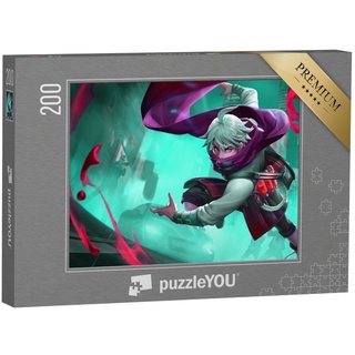 puzzleYOU Puzzle Schöne kühle Anime-Charakter, 200 Puzzleteile, puzzleYOU-Kollektionen Anime