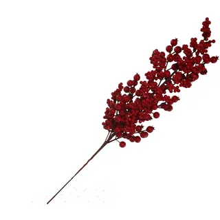 F.G.F. Import Export Linie Beeren Red Ast 70 cm 03656, wie Foto, Einheitsgröße