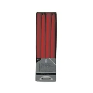 Papstar Leuchterkerzen Ø 2,2 cm, · 250 mm rot