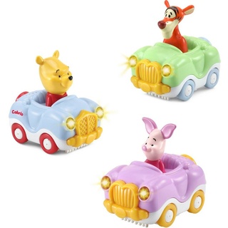 Vtech® Spielzeug-Auto Tut Tut Baby Flitzer, Disney 3er-Set Winnie Puuh, Tigger, Ferkel bunt