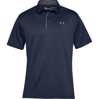 Under Armour Tech Poloshirt Herren 410 midnight navy/graphite/graphite L
