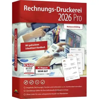 Markt & Technik Rechnungsdruckerei 2026 PRO Windows Kaufmännische Software